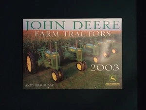 2003 John Deere Farm Tractor 12-Month Calendar Motorbooks International Pub. - Picture 1 of 8