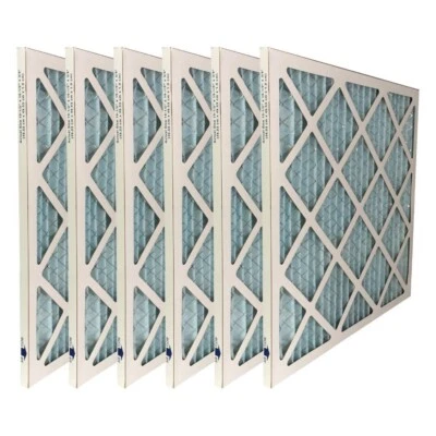 Filters Fast 28x30x1 MERV 11 Pleated HVAC AC Furnace Air Filters 6 Pack