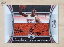 03-07 UD Sweet Shot, Signature Shots, Hakeem Olajuwon, Auto