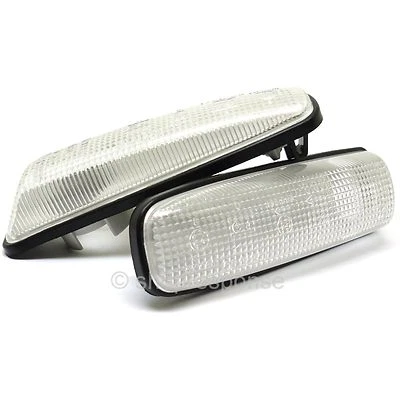 Par de marcadores laterales transparentes Nismo para 90-00 Nissan 300ZX Fairlady Z Z32 genuinos Foto 1 de 2