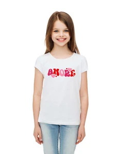 Camicia Amore San Valentino per Ragazze, Camicia Amore, Regalo Amore San Valentino - Foto 1 di 8