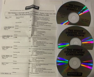 5/1/04 WEEKLY TOP 30 COUNTRY COUNTDOWN,CO-HOST GARY ALLAN; JEFF BATES - Imagen 1 de 2