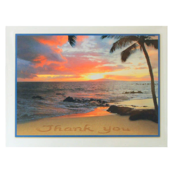 Sun Set Thank You Note Cards Pack of 8 BTN35972 - Image 1 of 1