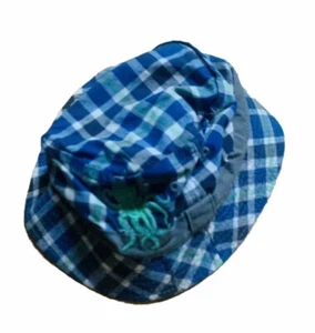 (New) GYMBOREE Boy Plaid Summer Bucket Hat Size 4T-5T - Picture 1 of 3