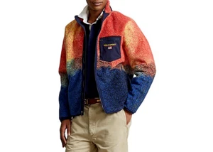 Size LARGE - POLO SPORT Ralph Lauren Fleece Jacket *RARE* MSRP $298 *BRAND NEW* - Picture 1 of 5