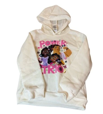 Sudadera con capucha blanca para niñas Disney Encanto talla 6X Foto 1 de 4
