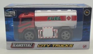 Teamsters FUEL Tanket Truck City Truck Plastic Boxed New Boys Toys Teamsters - Picture 1 of 8