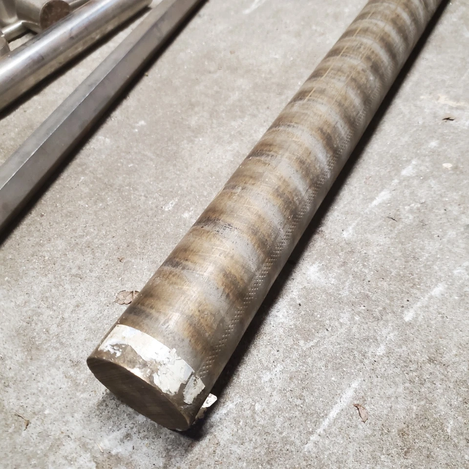 Rodamiento varilla bronce 2 1/4" diámetro. x 14" de longitud,  Foto 1 de 1