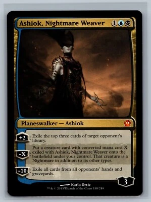 Magic The Gathering Theros Ashiok, Nightmare Weaver #188/249 MTG TCG CCG - Image 1 of 2
