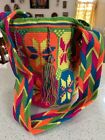 Authentic 100% Wayuu Mochila Colombian Bag Medium Size Crossbody.