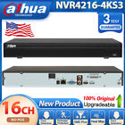 NEW ！Dahua NVR 16CH AI Network Video Recorder NVR4216-4KS3 No PoE 2 SATA Up 40TB