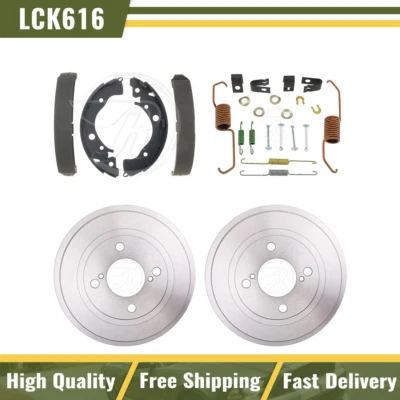 Задние тормозные барабаны и тормозные колодки комплект крепежных пружин подходит для 2013 Honda подходит новый - Изображение 1 из 4