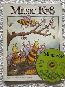 Music K-8 Magazine with CD Volume 12 Number 4 - March/April  2002 EUC - Picture 1 of 2