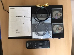 SONY MDS-JE510 mit BDA, FB, Kabel + 2 x MD; S/N: 5514012 - Bild 1 von 24