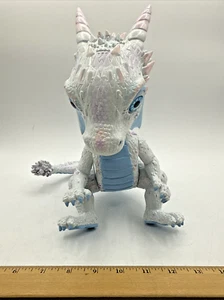 Ashton Drake Dragon Figure Drago Mistico "Isdreki" Drago di Ghiaccio - Foto 1 di 8