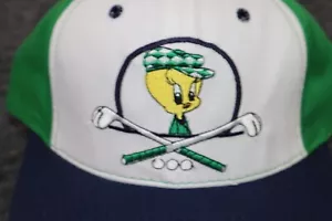 De colección 1990 Tweedy Bird Sombrero Gorra ACME Snap Back Golf Looney Tunes Hecho en EE. UU. - Imagen 1 de 11