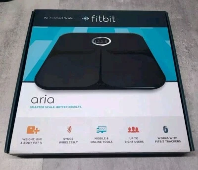 Умные весы Fitbit Aria FB201B фитнес цифровые Wi-Fi - Изображение 1 из 4