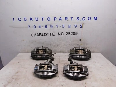 2009 INFINITI G37S 370Z V36 COUPE FRONT & REAR BRAKE CALIPERS AKEBONO SET - Image 1 of 4