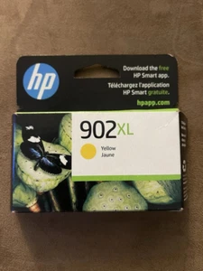 2 Pack HP 902XL (T6M10AN) Yellow Ink Cartridge NEW GENUINE - Picture 1 of 1
