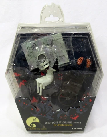 Jun Planning Nightmare Before Christmas Series 1 Dr Finklenstein Figure Sealed Cover
