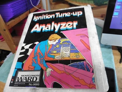 Analizador de puesta a punto de encendido Montgomery Ward vintage funcionando 9660 caja original Foto 1 de 4