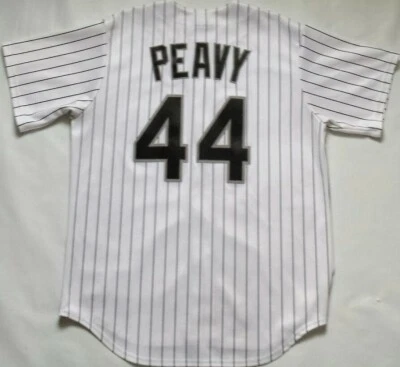 Majestuosa Jersey Jake Peavy Chicago White Sox Talla L Foto 1 de 4