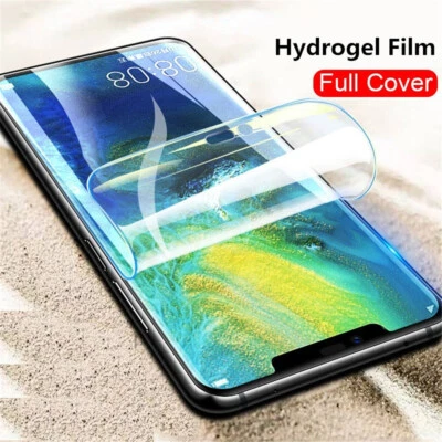 Matte Hydrogel Full Glue Screen Protector For Oneplus 9R 8 Pro Ace 2 Nord 3 11R - Image 1 of 4
