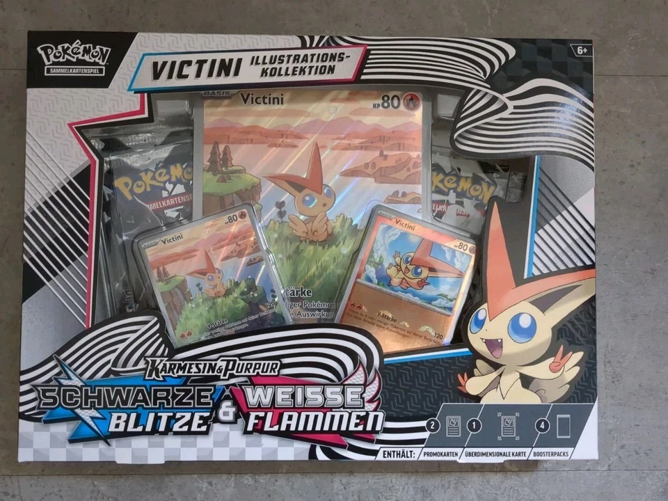 Pokémon Karmesin & Purpur Victini Illustrations Kollektion deutsch - Bild 1 von 1