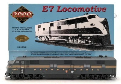 Proto 2000 23061 HO Pennsylvania E7 A-Unit Diesel Engine #5841 EX/Box - Image 1 of 4