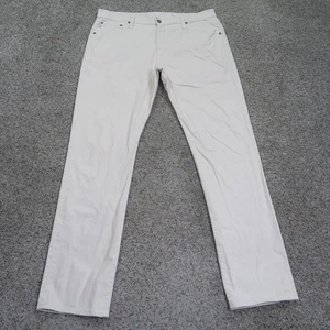 AG Adriano Goldschmied Hose Herren 36 Beige The Everett Slim Straight Chino 36x34 - Bild 1 von 12