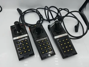 (3) Three Atari 5200 Controllers - Original Keypad Joystick, UNTESTED AS-IS. - Picture 1 of 14