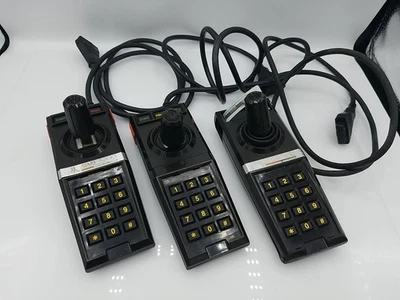 (3) Three Atari 5200 Controllers - Original Keypad Joystick, UNTESTED AS-IS. - Image 1 of 4