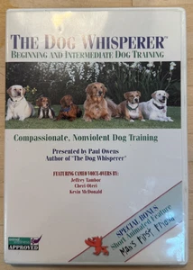 The Dog Whisperer Beginning Intermediate Dog Training DVD Paul Owens - Picture 1 of 4