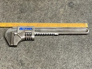 Vintage Ford 8" verstellbarer Schraubenschlüssel mit großer Schrift USA ungewöhnliche Größe - Bild 1 von 6