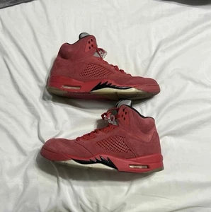 Größe 12 - Air Jordan 5 Retro Red Suede - Bild 1 von 5