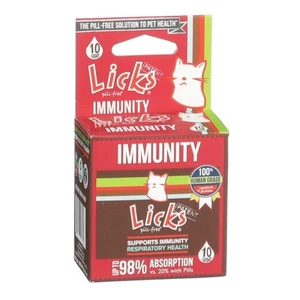 Licks Pill-Free Cat Immunity - Immune Support Cat Supplies - Respiratory Supp... - Picture 1 of 7