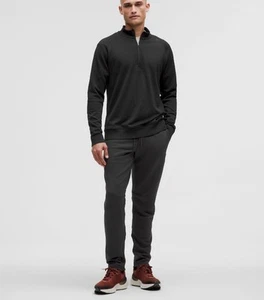 NEW lululemon Zeroed In Slim-Fit Fleece Pants Large Black - Picture 1 of 17