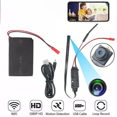 1080P HD Mini IP Kamera Wireless WLAN WiFi Camera Überwachungkamera Cam P2P DHL - Bild 1 von 4
