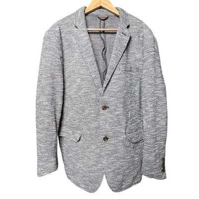 Chaqueta Blazer Abrigo Deportivo Tejido Ajuste Clásico Talla XL 45-47 Para Hombres TASSO ELBA Sin Estructura Foto 1 de 4