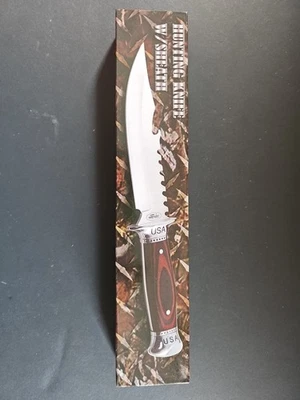 Kentucky Cutlery Company 12” Cuchillo de Caza con Funda, Hoja de 6” EE. UU. Nuevo Sellado Foto 1 de 3