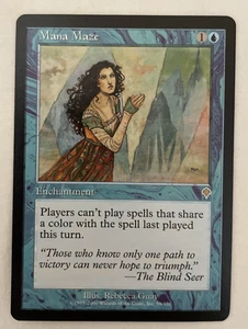 1x Mana Maze Invasion MTG Magic the Gathering LP - Picture 1 of 2