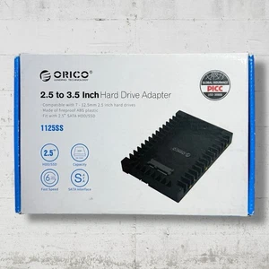 Adattatore disco rigido Orico 2.5 SSD SATA a 3.5 convertitore alloggiamento unità interna 1125SS - Foto 1 di 11