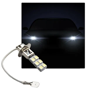 2x Fog Lamp 1000LM 360 Degrees 50000H Socket Type H3 White Light 55W 6000K - Picture 1 of 20