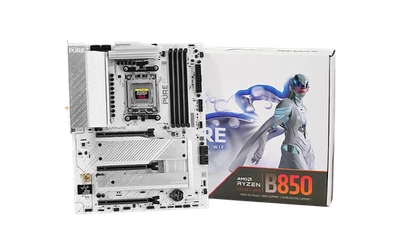 Sapphire PURE  B850A WIFI AM5 DDR5 Motherboard - Bild 1 von 4