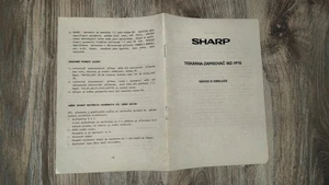 Anleitung für den Sharp MZ-1P16 Plotter in Tschechisch für die Sharp MZ 800 - Bild 1 von 3