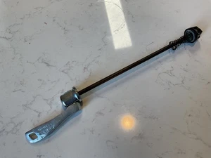 Shimano Vintage Bicycle Rear Quick Release Skewer Silver Retro - Picture 1 of 5