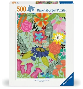 Rompecabezas Flower Jungle 500 piezas de Ravensburger - Imagen 1 de 5