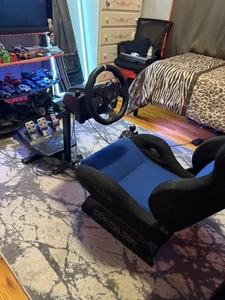 LOGITECH G299 XBOX/PC COMES WITH STAND AND SEAT... PSA SHIFTER DONT WORK. - Picture 1 of 6