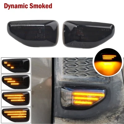 LED Sequence Side Marker Light For Renault Sandero Stepway Duster Dacia Logan - Image 1 of 4
