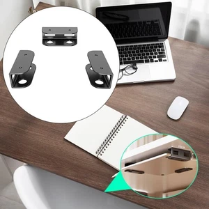 Support de fixation pour ordinateur portable sous le bureau, pour tablette, - Photo 1/5